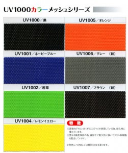 UV1000　カラー見本