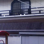保育園の屋上テラス紫外線避けスクリーン工事3