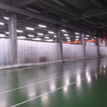 製造ライン目隠しカーテン1