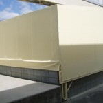 工場内の可動式倉庫テント3