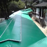 バーベキュー場のテント1